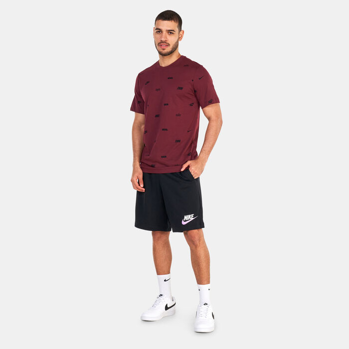 Nike Men's Club French Terry Shorts Black Nike Men's Club French Terry Shorts Black image number 2