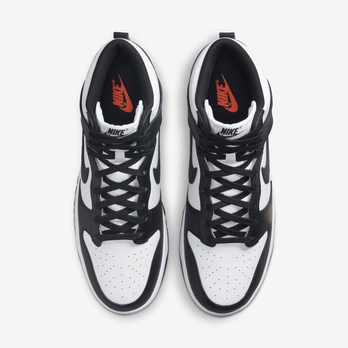 Nike Men's Dunk High Retro Shoes Black Nike Men's Dunk High Retro Shoes Black image number 3