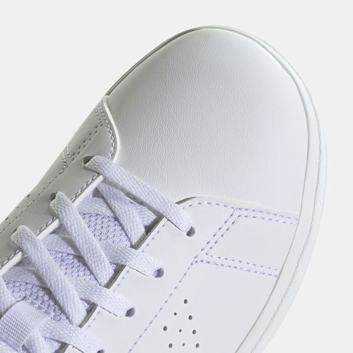 adidas Kids' Advantage Base 2.0 Shoes White image number 5