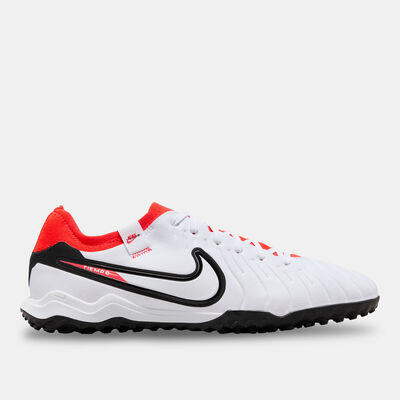 Nike Men's Tiempo Legend 10 Pro Turf Ground Football Shoe White