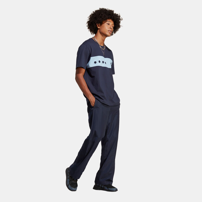 adidas Originals Men's RIFTA City Boy T-Shirt Blue image number 2