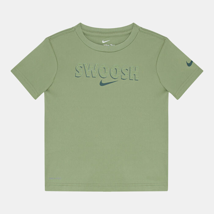 Nike Kids' Swoosh T-Shirt Green image number 0