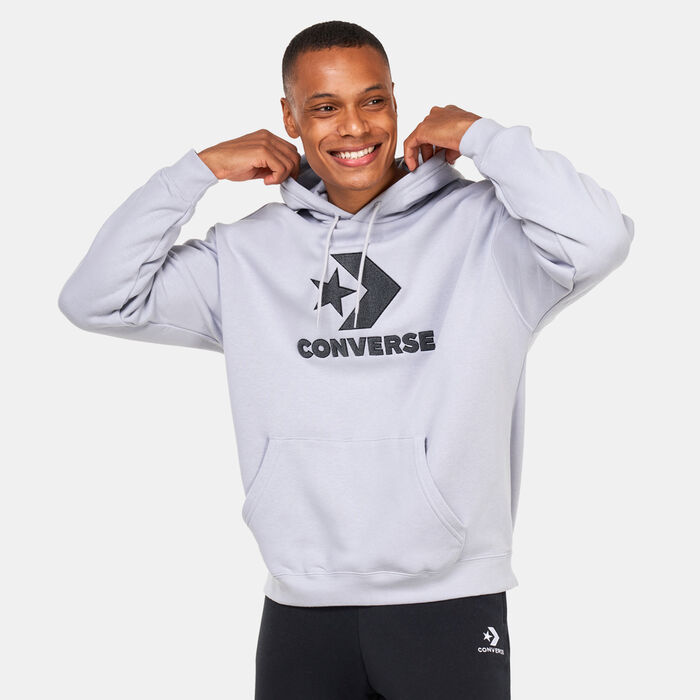 Converse Chevron Go-To Star Chevron Hoodie Grey image number 0