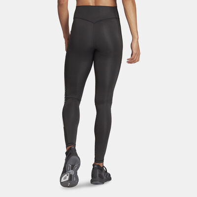adidas Women's Optime 3-Stripes Training Leggings Black