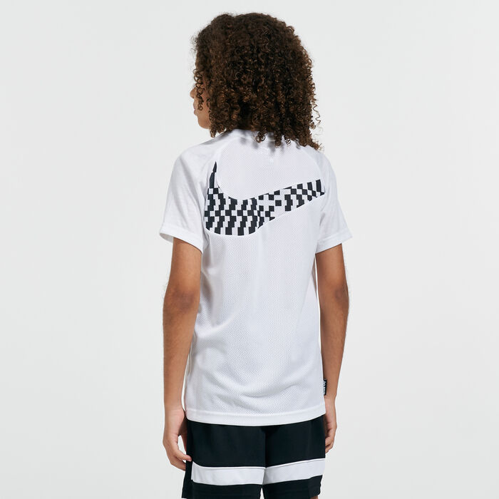 Nike Kids' Dri-FIT Academy Top White Nike Kids' Dri-FIT Academy Top White image number 1