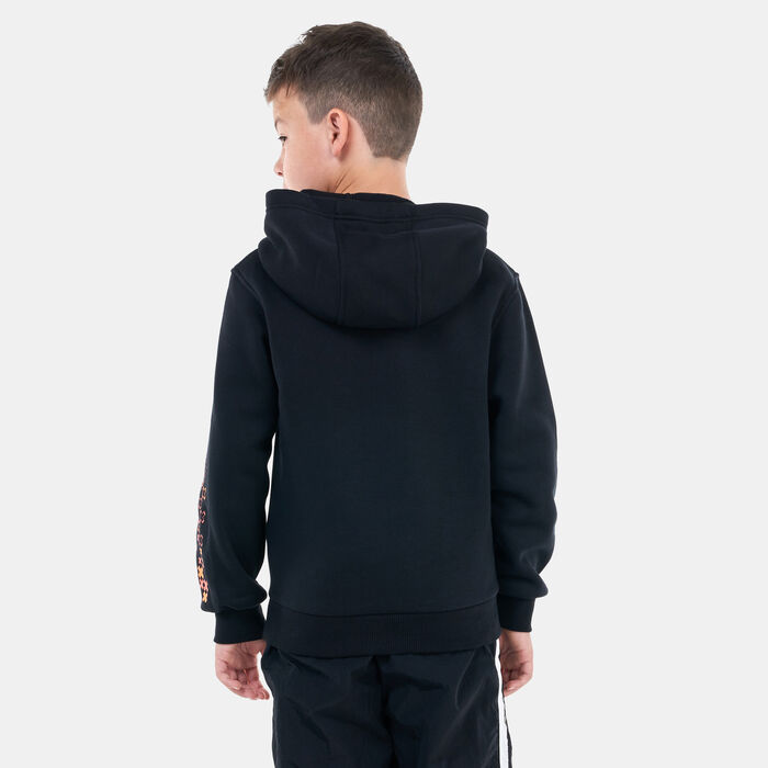 Nike Kids' CR7 Club Fleece Football Hoodie Black Nike Kids' CR7 Club Fleece Football Hoodie Black image number 1