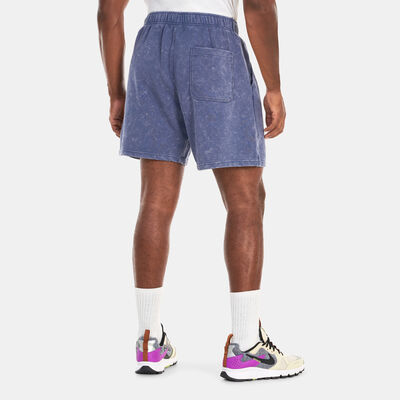 Nike Men's Dri-FIT Fleece Fitness Shorts Purple