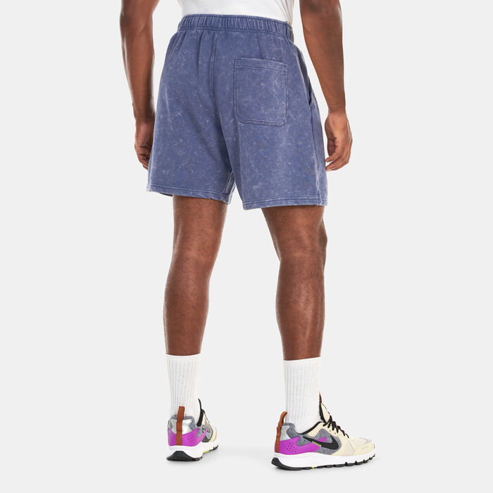 Nike Men's Dri-FIT Fleece Fitness Shorts Purple Nike Men's Dri-FIT Fleece Fitness Shorts Purple image number 1
