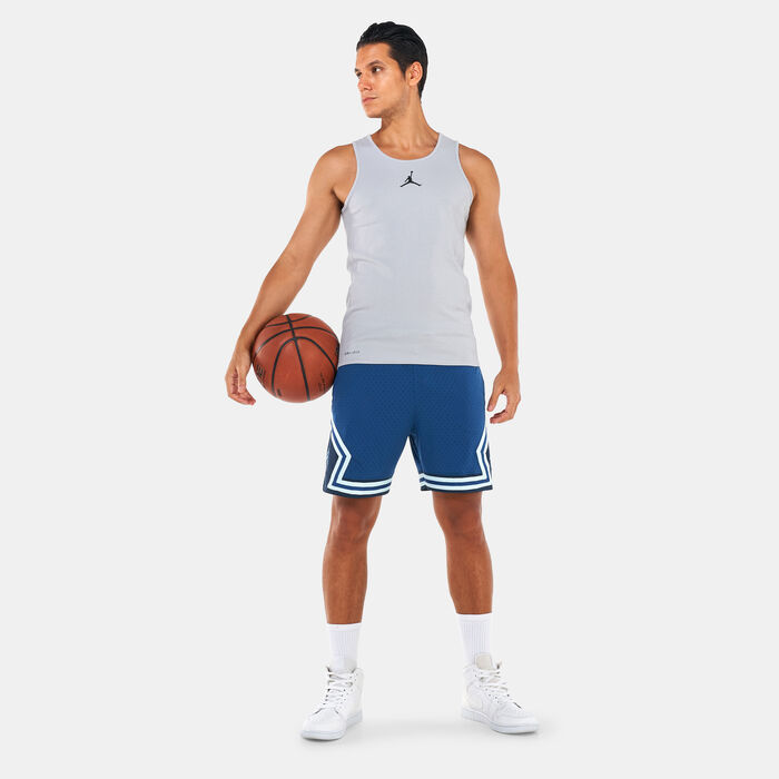 Jordan Men’s Dri-FIT Sport Diamond Shorts Blue Jordan Men’s Dri-FIT Sport Diamond Shorts Blue image number 2
