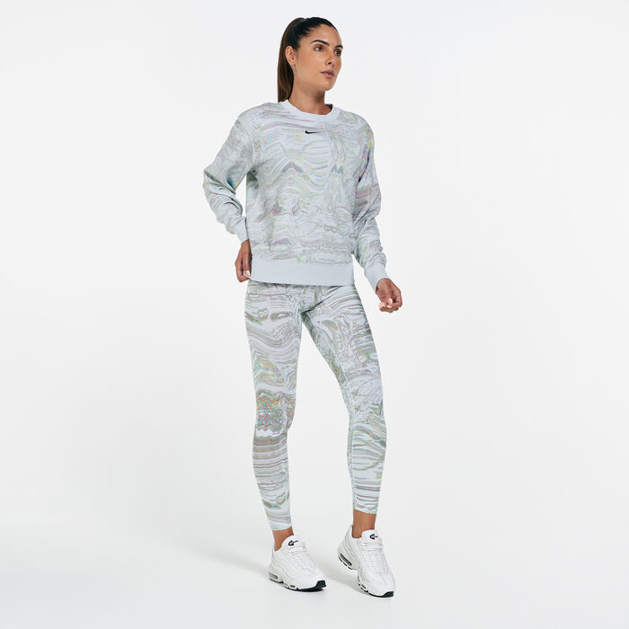 Nike Women's Sportswear Trend Sweatshirt White image number 2