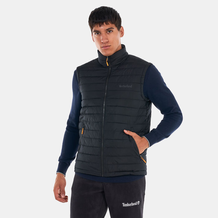 Timberland Men's Axis Peak DWR Packable Vest Black Timberland Men's Axis Peak DWR Packable Vest Black image number 0