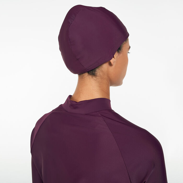 adidas Women's 3-Stripes Swimming Hijab Red image number 8