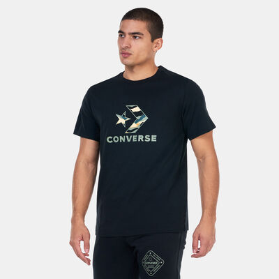 Converse Men's Winter Star Chevron Graphic T-Shirt Black