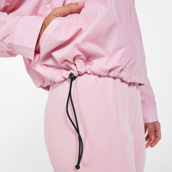 Nike Women's Sportswear Air Woven Jacket Pink image number 3