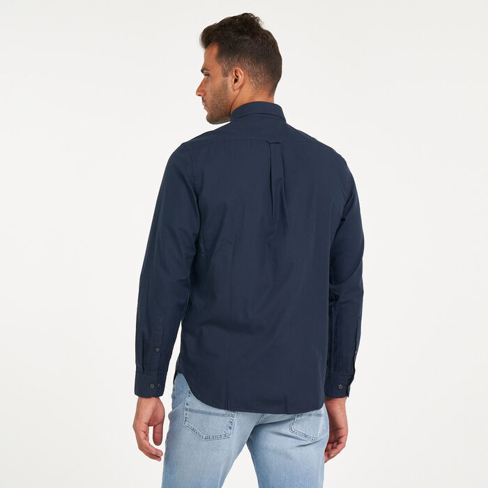 Timberland Men's Ela River Elevated Oxford Shirt Blue image number 1