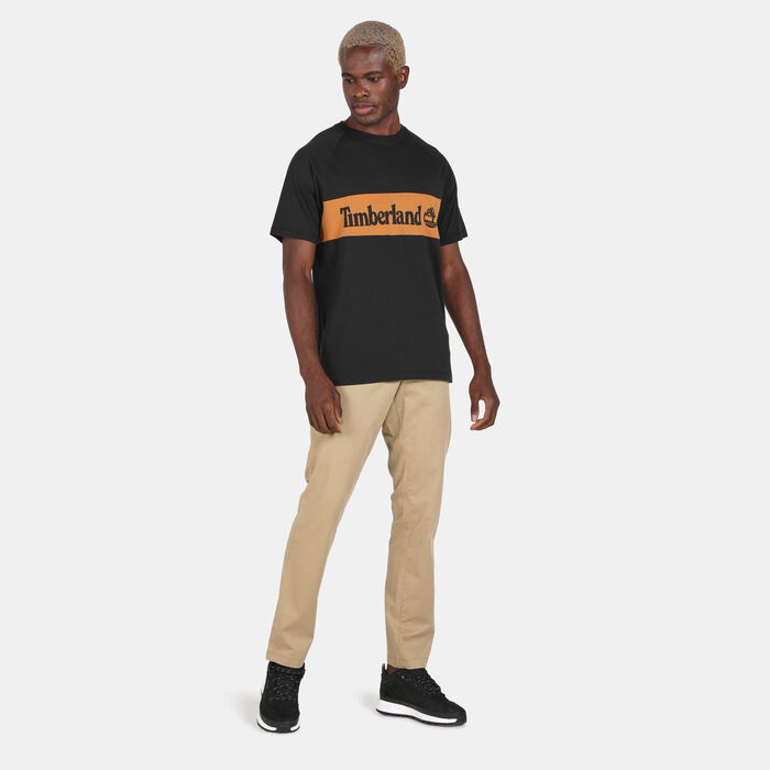 Timberland Men's Sargent Lake Stretch Twill Chino Pants Beige Timberland Men's Sargent Lake Stretch Twill Chino Pants Beige image number 2
