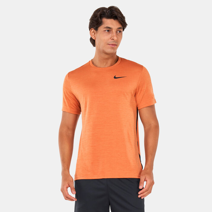 Nike Men's Dri-FIT T-Shirt Orange Nike Men's Dri-FIT T-Shirt Orange image number 0
