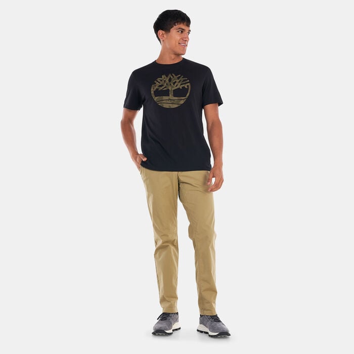 Timberland Men's Camo Tree Logo T-Shirt Black Timberland Men's Camo Tree Logo T-Shirt Black image number 2