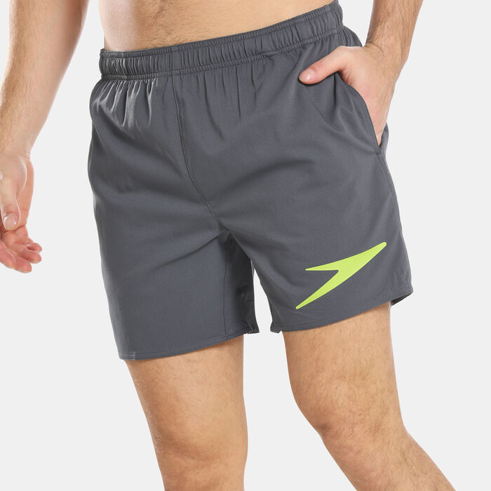 Speedo Men's Sport Logo 16-Inch Water Swimming Shorts Blue Speedo Men's Sport Logo 16-Inch Water Swimming Shorts Blue image number 3