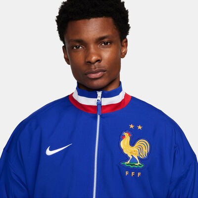 Nike Men's France Dri-FIT Strike Football Track Jacket Blue