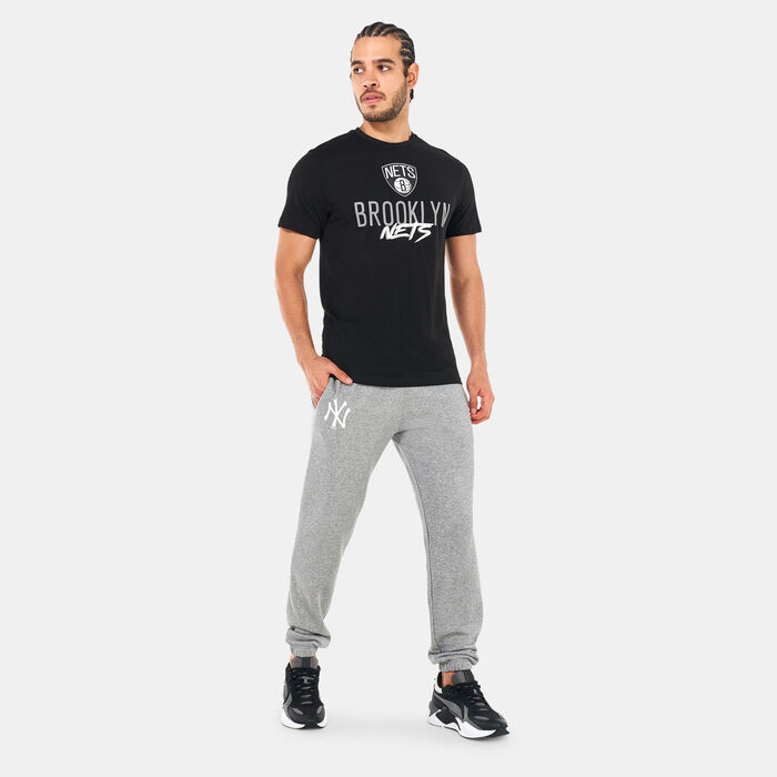 New Era Men's NBA Brooklyn Nets Script T-Shirt Black New Era Men's NBA Brooklyn Nets Script T-Shirt Black image number 2