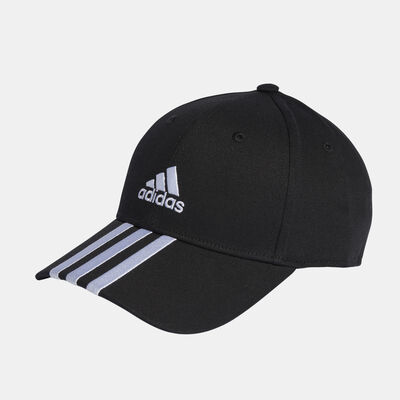 adidas 3-Stripes Baseball Cap Black adidas 3-Stripes Baseball Cap Black