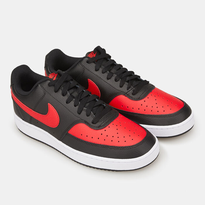 Nike Men's Court Vision Low Shoe Black Nike Men's Court Vision Low Shoe Black image number 1