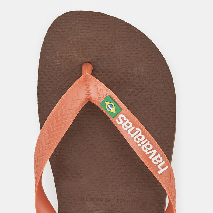 Havaianas Brasil Logo Flip Flops Brown Havaianas Brasil Logo Flip Flops Brown image number 2