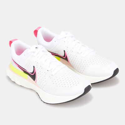 Nike Men's React Infinity Run Flyknit 2 Running Shoe White Nike Men's React Infinity Run Flyknit 2 Running Shoe White