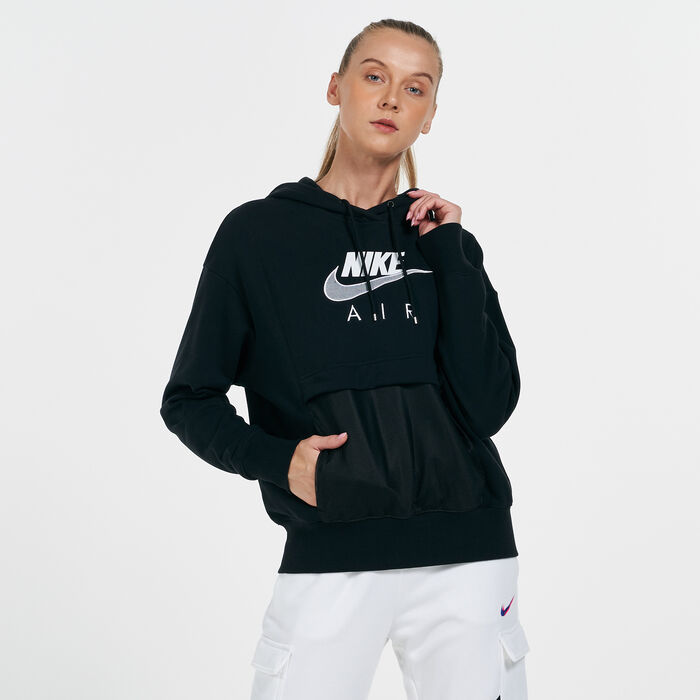 Nike Women's Sportswear Air Hoodie Black Nike Women's Sportswear Air Hoodie Black image number 0