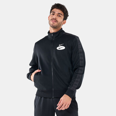 Nike Men's Sportswear Swoosh League Jacket Black Nike Men's Sportswear Swoosh League Jacket Black
