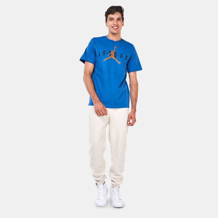 Jordan Men's Air Wordmark T-Shirt Blue Jordan Men's Air Wordmark T-Shirt Blue image number 2