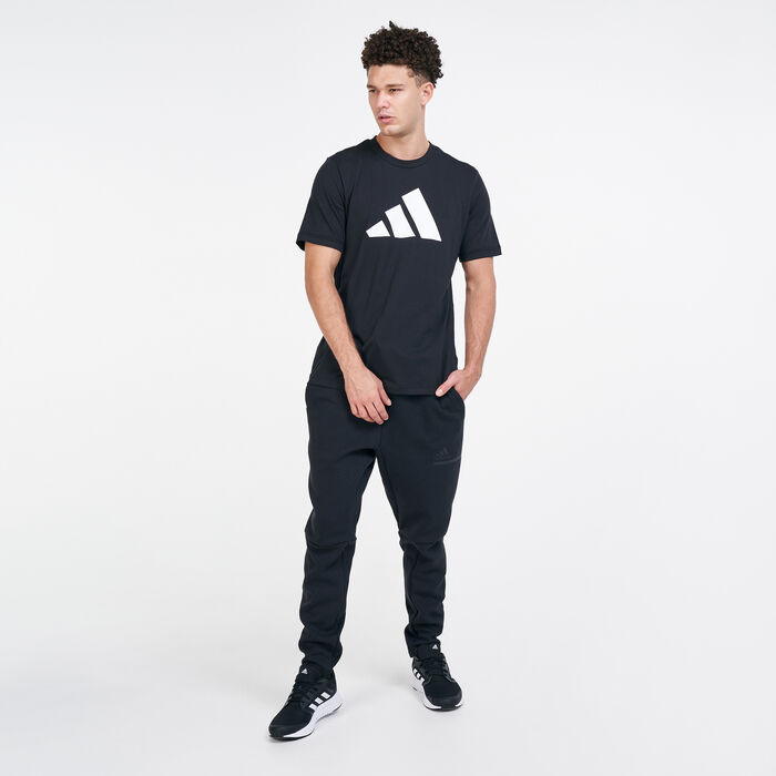 adidas Men's Sportswear Badge Of Sport T-Shirt Black adidas Men's Sportswear Badge Of Sport T-Shirt Black image number 2