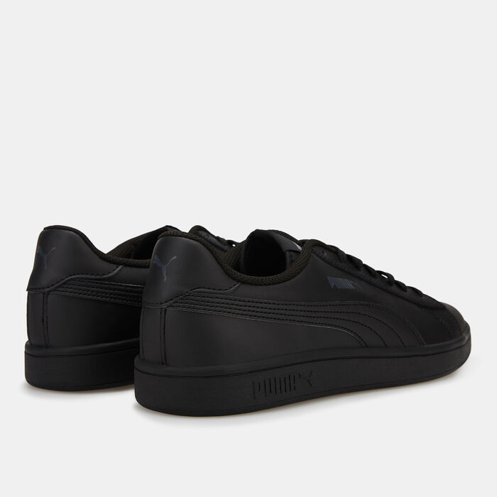 PUMA Men's Smash V2 Leather Shoe Black image number 2