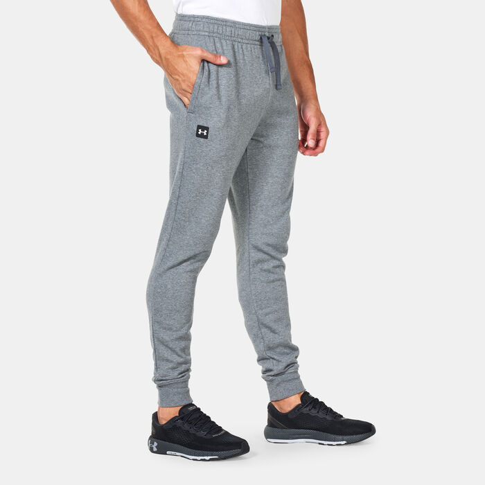 Under Armour Men's UA Rival Fleece Joggers Grey Under Armour Men's UA Rival Fleece Joggers Grey image number 0