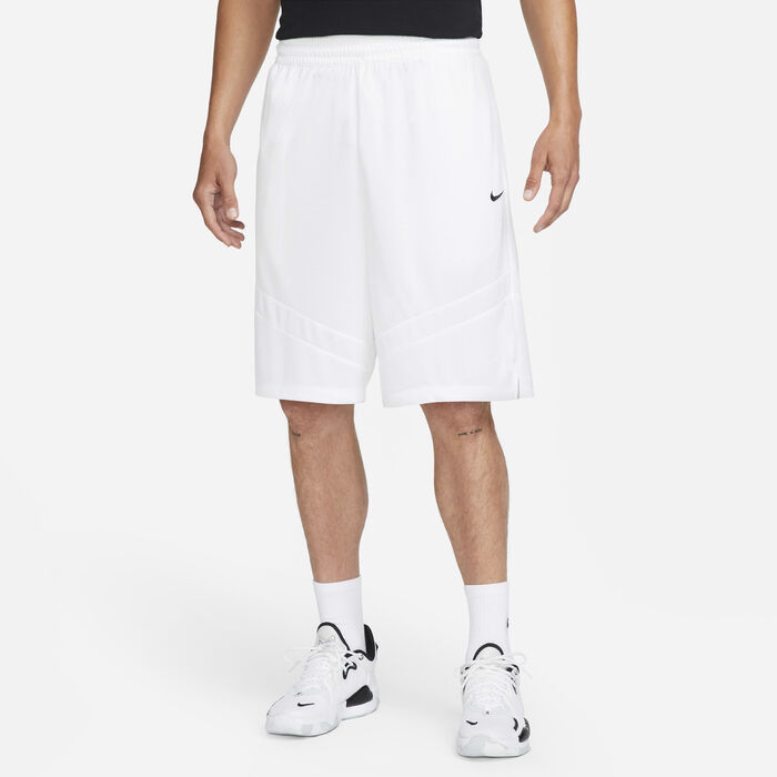 Nike Men's Icon Dri-FIT Basketball Shorts White Nike Men's Icon Dri-FIT Basketball Shorts White image number 0