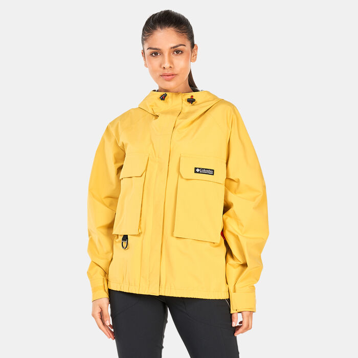 Columbia Women's Field Creek™ Fraser™ Cropped Shell Jacket yellow Columbia Women's Field Creek™ Fraser™ Cropped Shell Jacket yellow image number 0