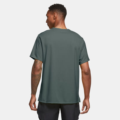 Nike Men's Miler Dri-FIT UV Running T-Shirt Green