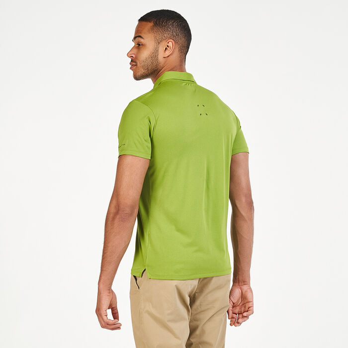 Columbia Men's Triple Canyon™ Tech Polo T-Shirt Green Columbia Men's Triple Canyon™ Tech Polo T-Shirt Green image number 1
