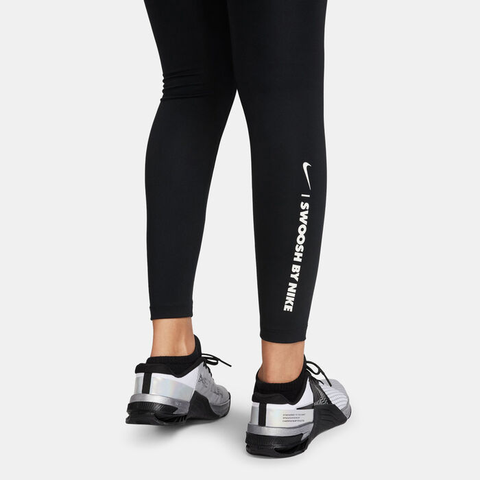 Nike Women's One High-Waisted Full-Length Leggings Black Nike Women's One High-Waisted Full-Length Leggings Black image number 3