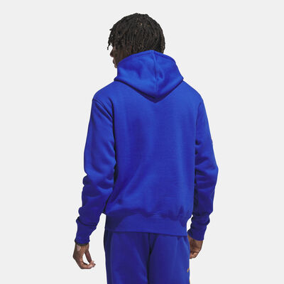 adidas Originals Men's Collegiate Badge Hoodie Blue