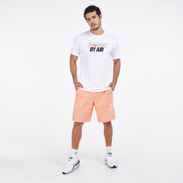 Nike Men's Sportswear Swoosh by Air GX 3 T-Shirt White Nike Men's Sportswear Swoosh by Air GX 3 T-Shirt White image number 2