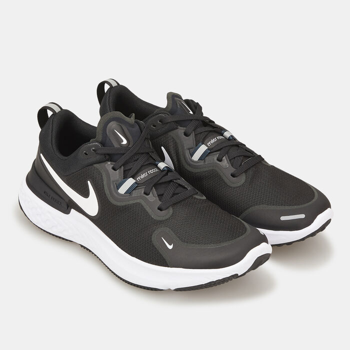 Nike Men's React Miler Shoe Grey image number 3