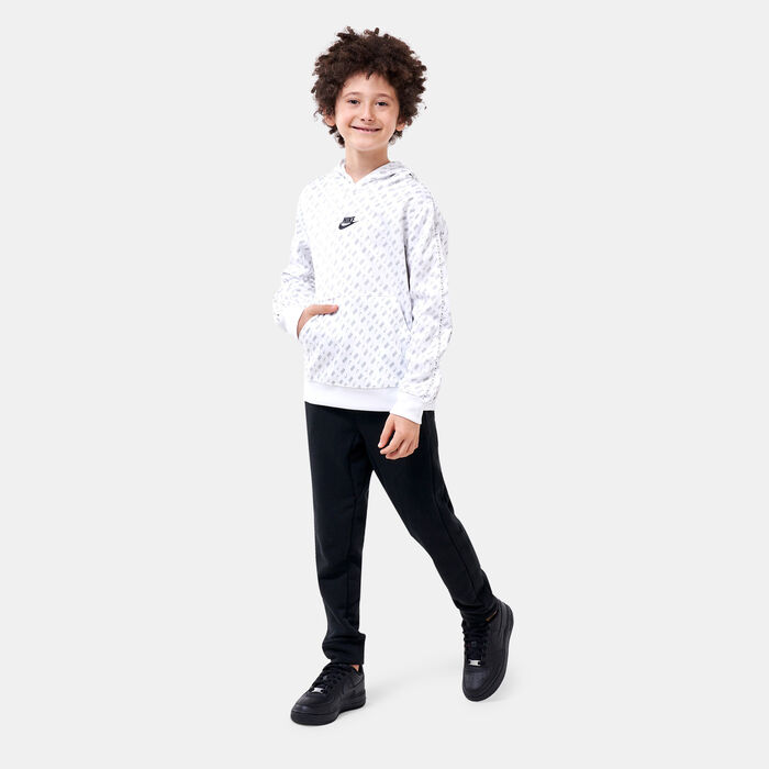 Nike Kids' Sportswear Hoodie (Older Kids) White image number 2