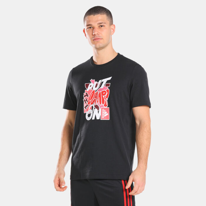 adidas Men's Clamps T-Shirt Black adidas Men's Clamps T-Shirt Black image number 0
