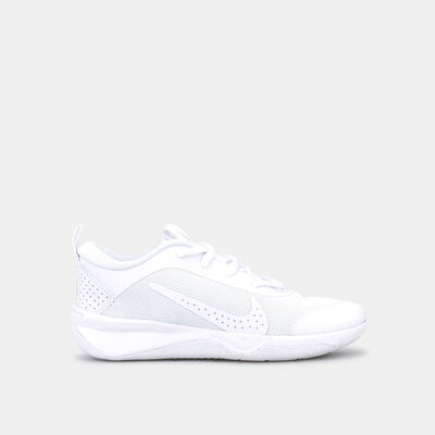 Nike Kids' Omni Multi-Court Indoor Court Shoes White Nike Kids' Omni Multi-Court Indoor Court Shoes White