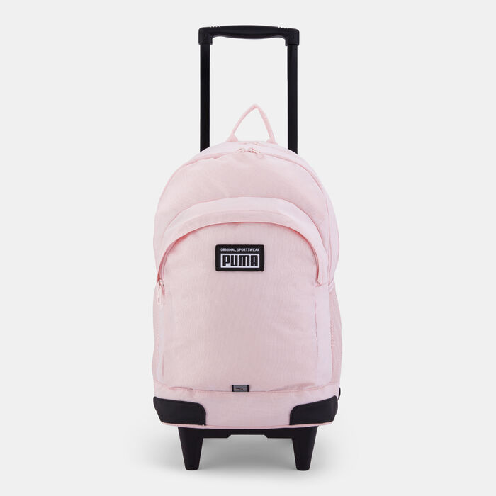 PUMA Kids' Academy Wheel Backpack Pink image number 0