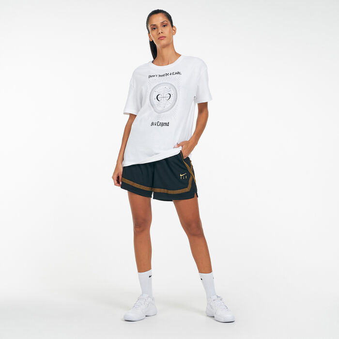 Nike Women's Legend Basketball T-Shirt White Nike Women's Legend Basketball T-Shirt White image number 2