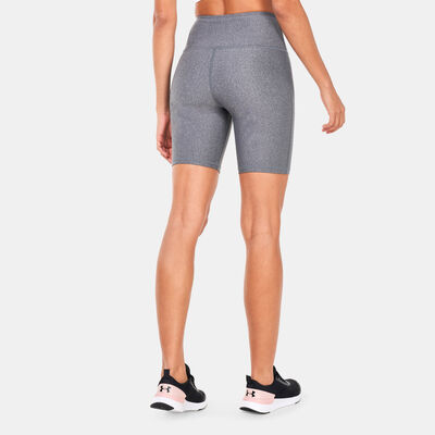Under Armour Women's HeatGear Armour Bike Shorts Grey