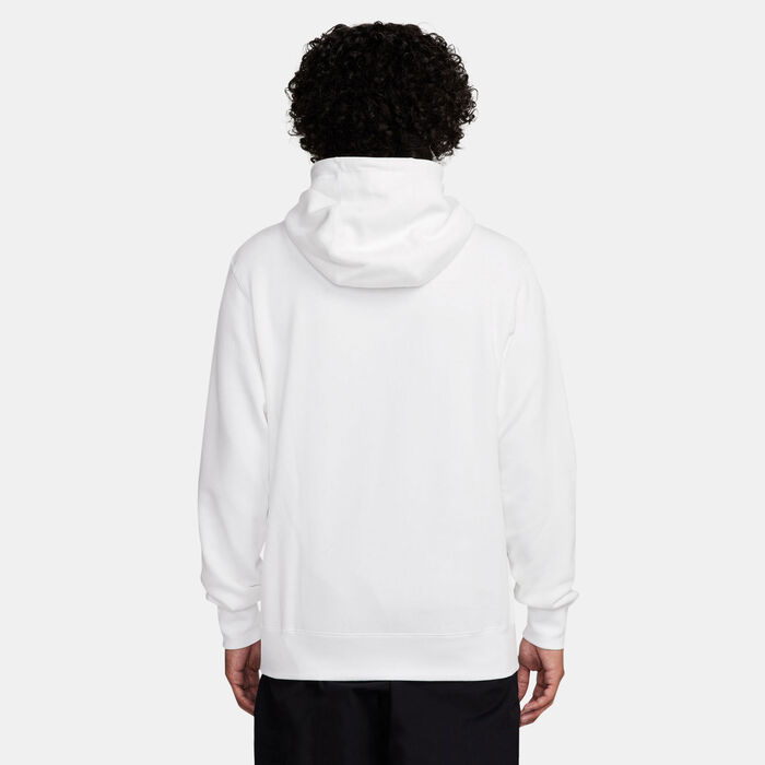 Nike Men's Club Fleece Pullover Hoodie White image number 1